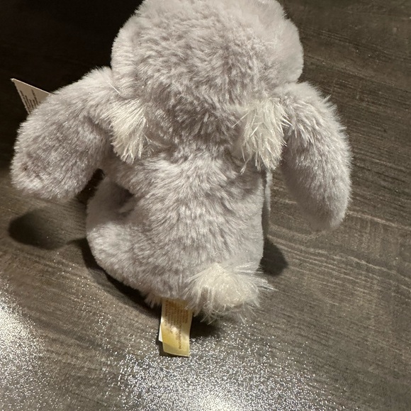 Easter Happy Hoppy Bunny. Gray very soft plush! Tag on but a bit bent. - Picture 6 of 6